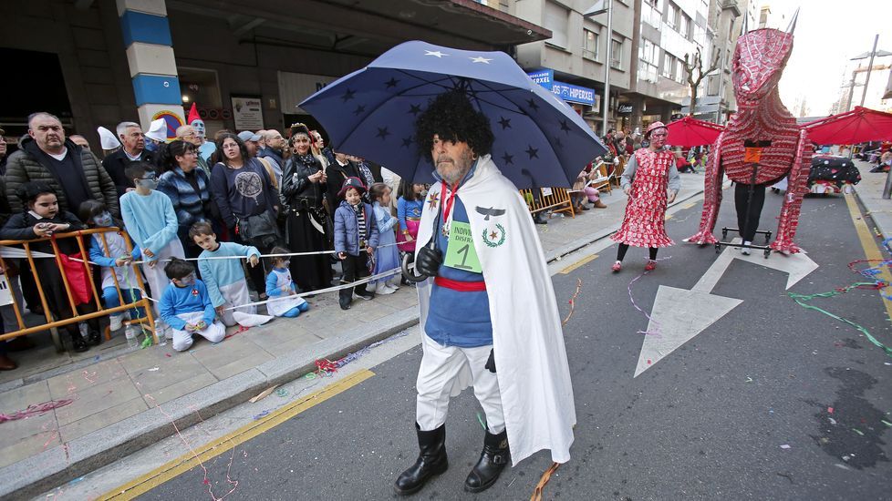 Desfile de Carnaval en Pontevedra