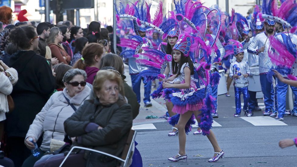 Desfile de Carnaval en Pontevedra