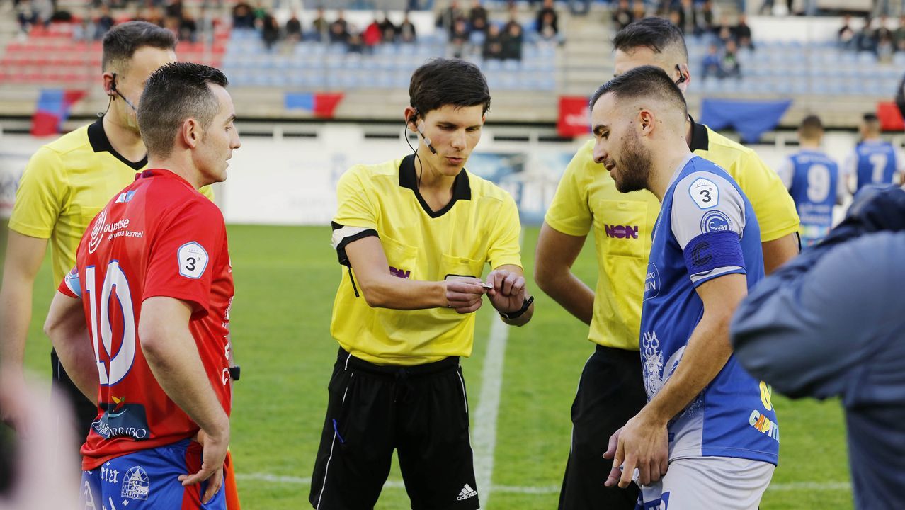 Ambiente de gala en el derbi del fútbol ourensano.La pugna entre la UD Ourense y el Ourense CF fue toda una fiesta del balompié provincial
