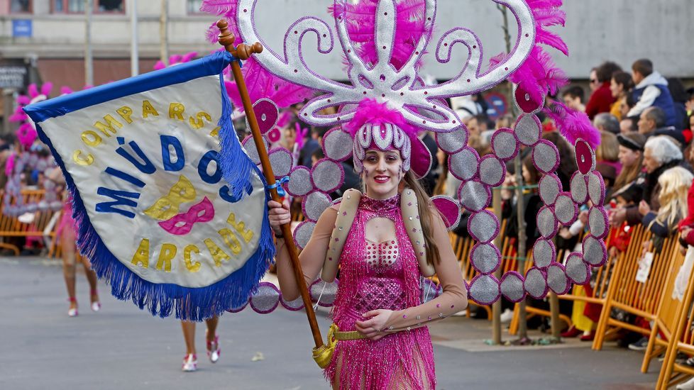 Desfile de Carnaval en Pontevedra