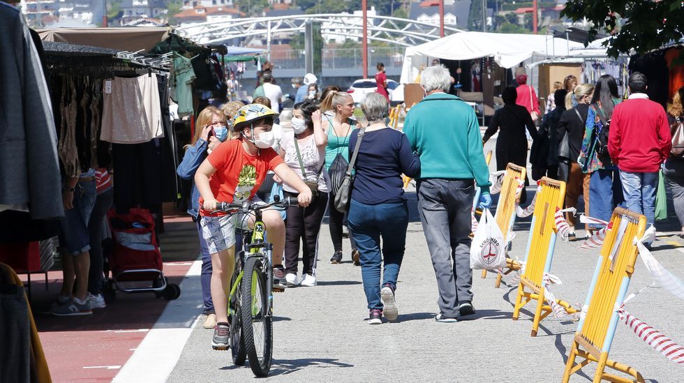 Regresa la feria de los sabados a Pontevedra con nuevas medidas anticontagio