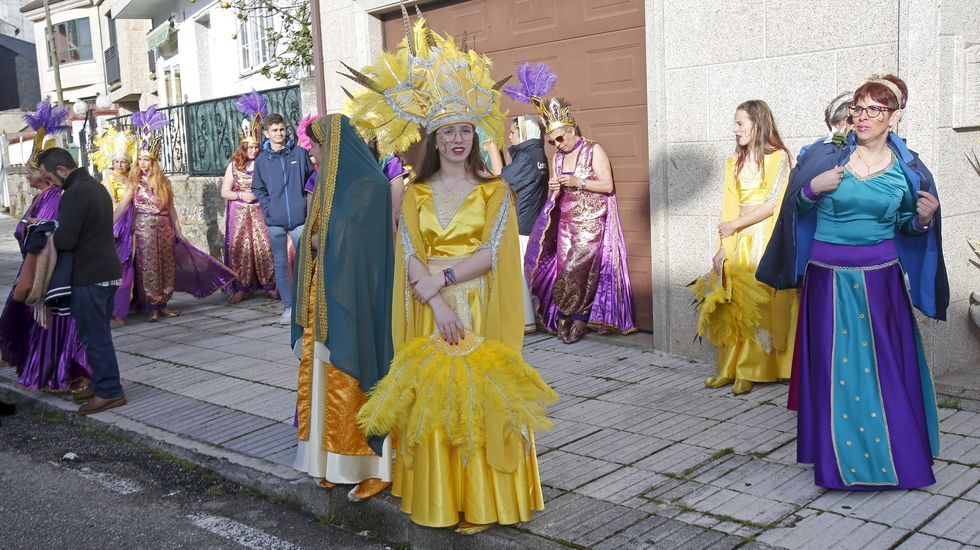 Desfile del momo en Vilanova de Arousa