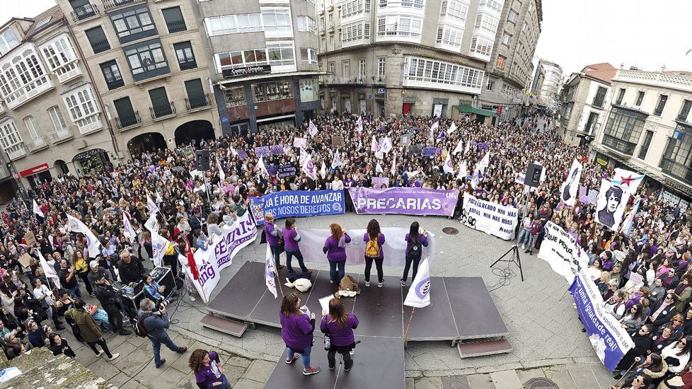 Concentración del 8M. Día de la Mujer