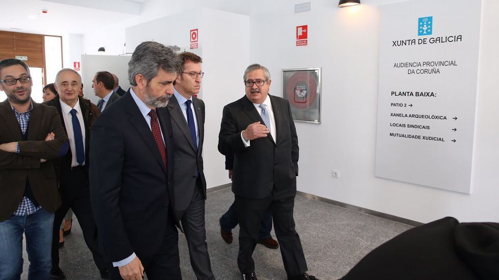 INAUGURACIÓN DE LA NUEVA SEDE DE LA AUDIENCIA PROVINCIAL DE A CORUÑA