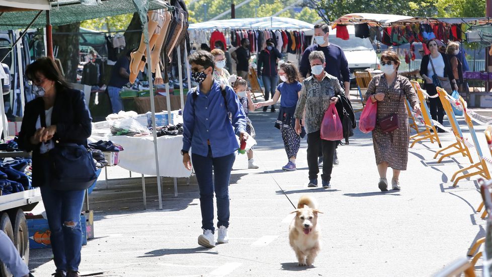 Regresa la feria de los sabados a Pontevedra con nuevas medidas anticontagio