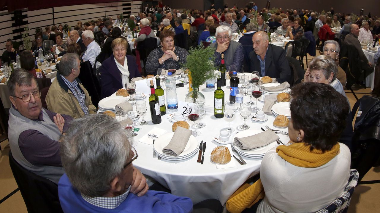Comida de los mayores en la Fieiteira 2019