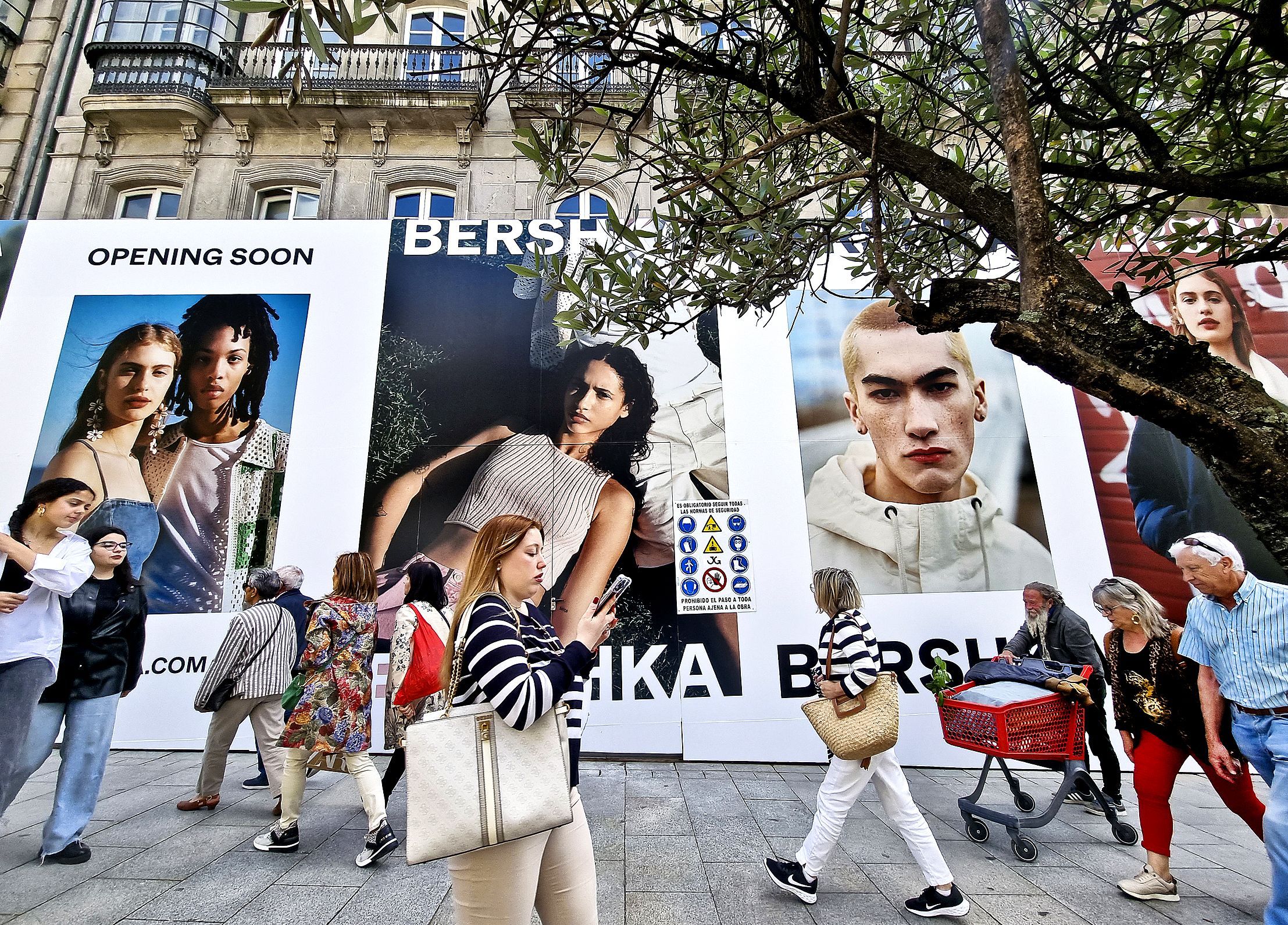 Bershka na r�a Urzaiz de Vigo. 06/05/2023