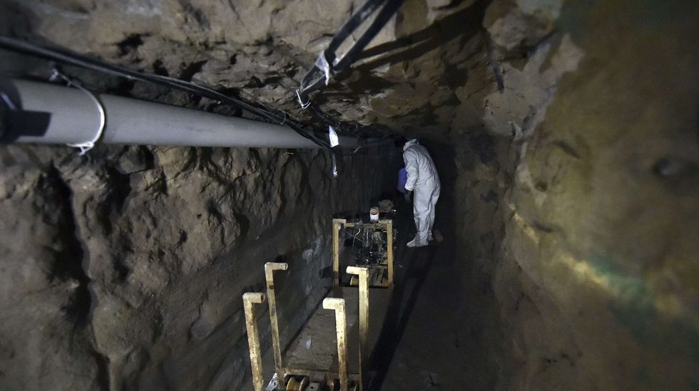 Otra vista de otra parte del túnel.