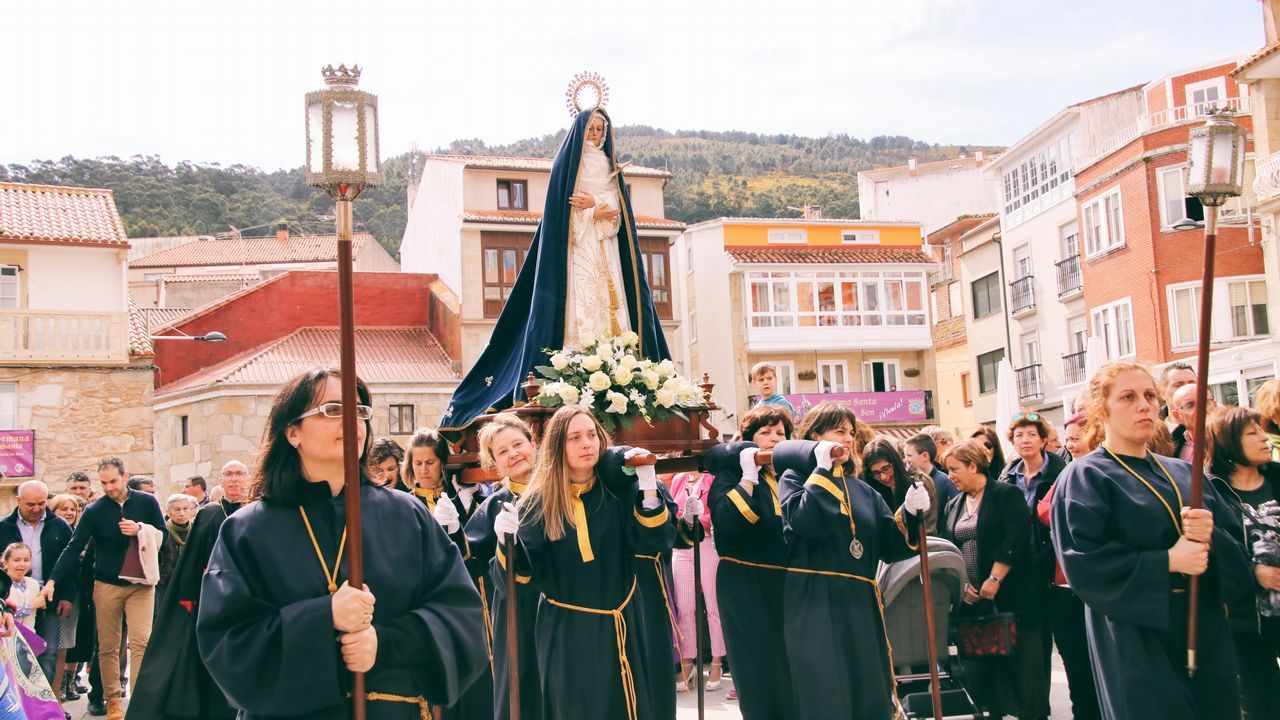 Viernes Santo en la comarca del Barbanza 2019