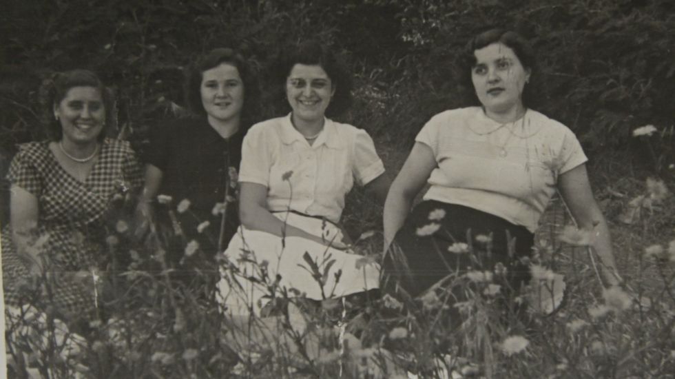Equipo de fútbol de Santa Lucía.Fiestas de la Gaiteira (agosto de 1954)