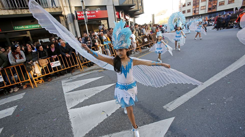 Desfile de Carnaval en Pontevedra