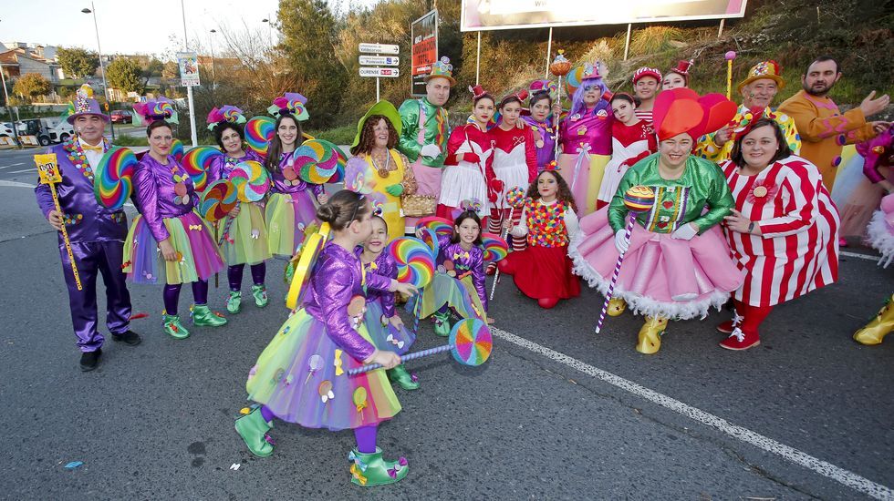 Desfile de Carnaval en Pontevedra