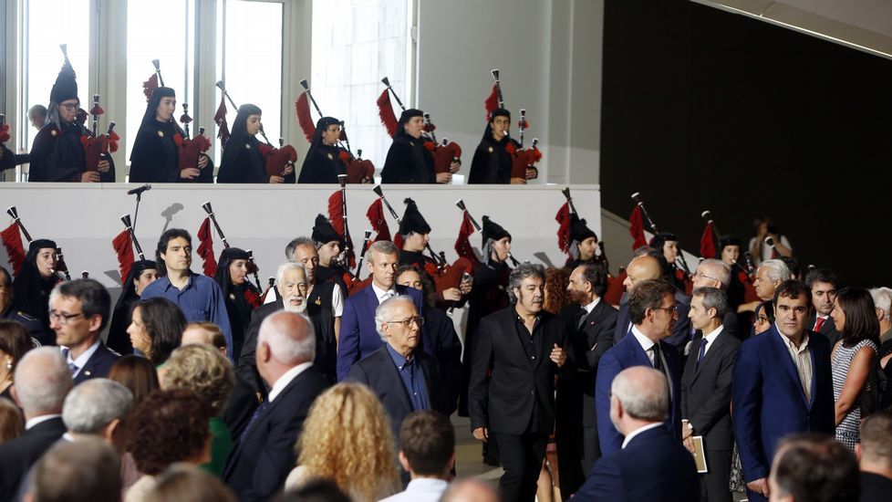 Feijoo en el acto de entrega de las Medallas de Galicia 2016