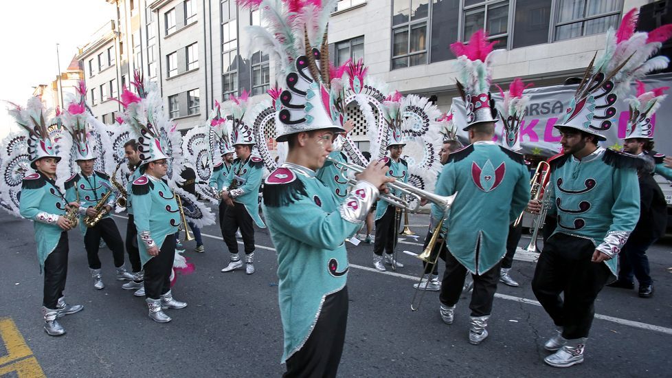 Desfile de Carnaval en Pontevedra