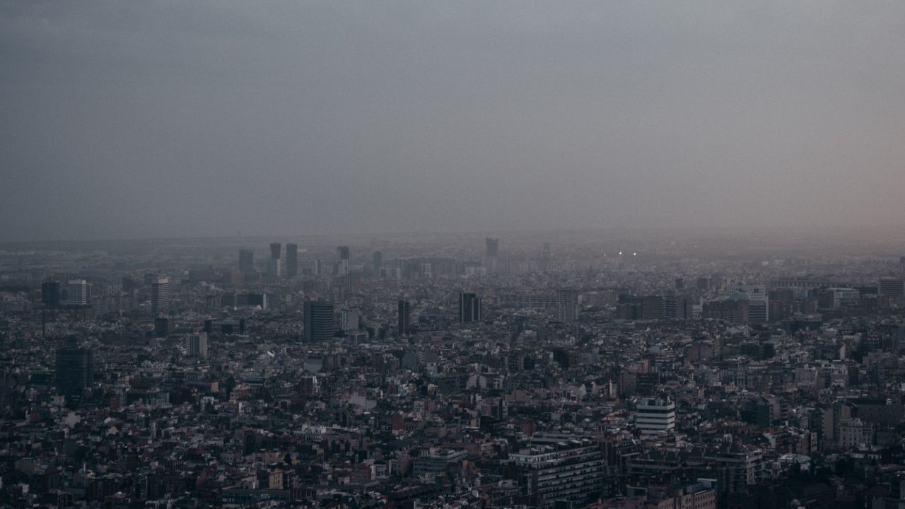 Un d�a contaminado en Barcelona