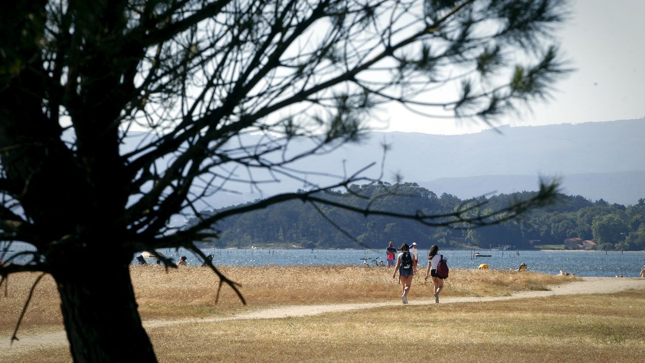 Playa de A Compostela en Vilagarcía