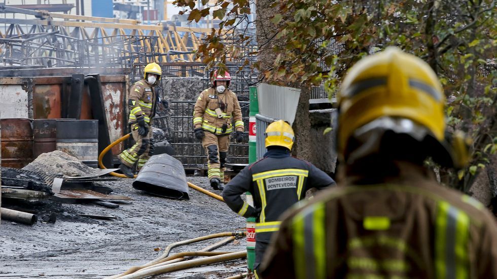Incendio en el astillero de Placeres