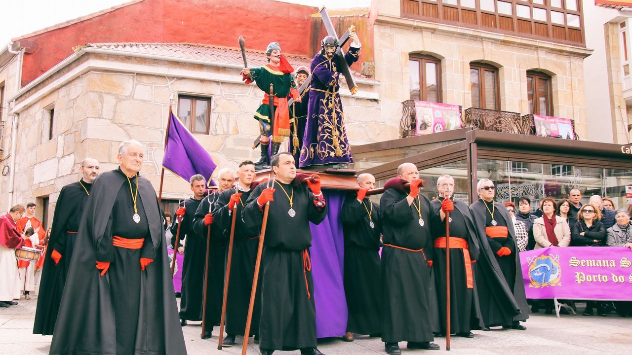 Viernes Santo en la comarca del Barbanza 2019