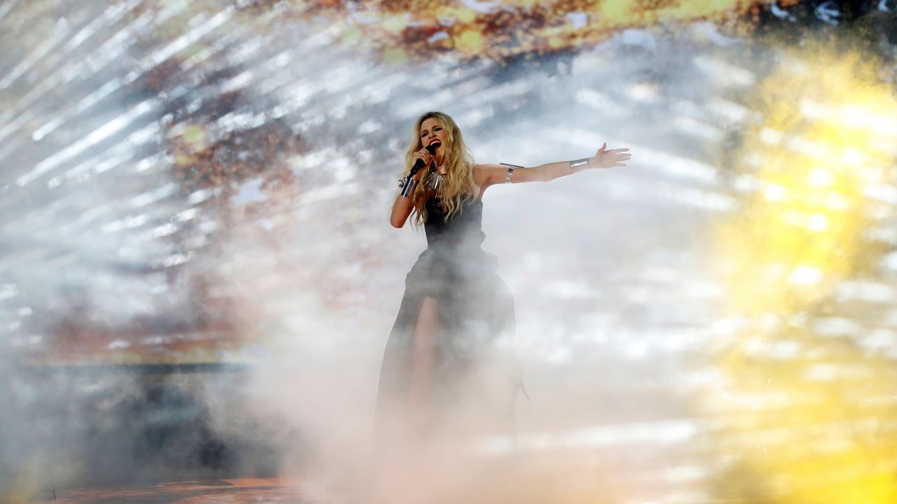 Netta Barzilai, de Israel.Nevena Božovic, de Serbia, en Eurovisión