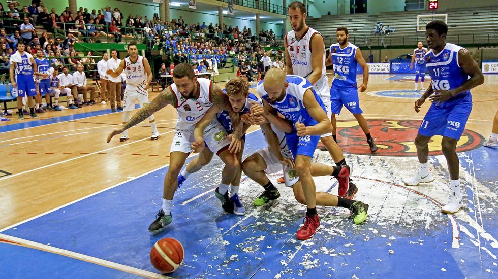 BALONCESTO MARÍN PEIXE GALEGO CONTRA PALMA AIR EUROPA
