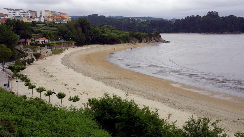 Miño. Playa de A Ribeira