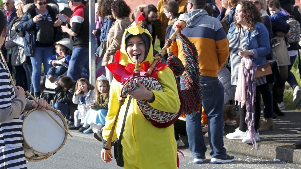Desfile del momo en Vilanova de Arousa