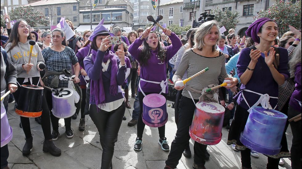 Condentración del 8M. Día de la Mujer