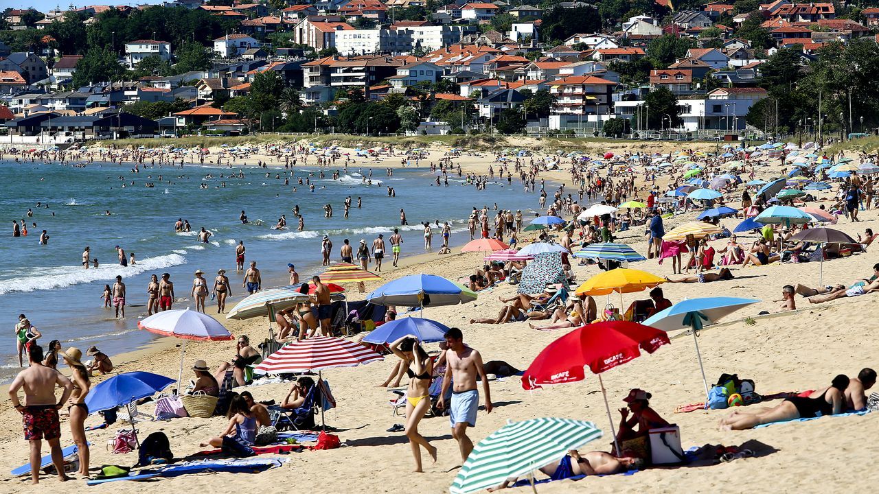 Praia América, en Nigrán