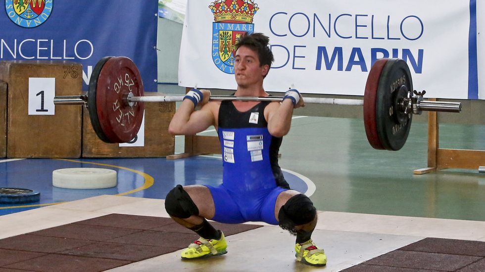 CAMPEONATO DE ESPAÑA DE HALTEROFILIA EN EL PABELLÓN A CAÑOTA, MARÍN