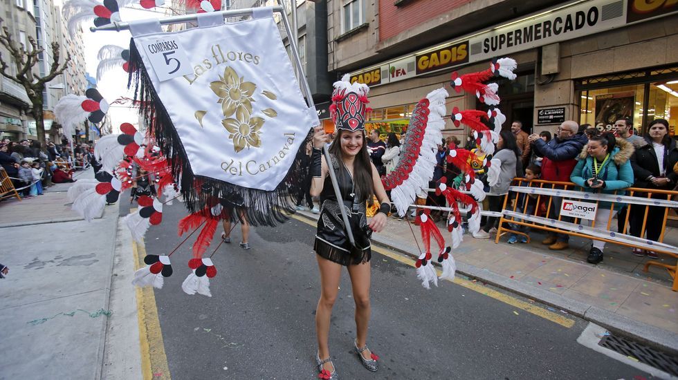 Desfile de Carnaval en Pontevedra
