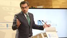 El conselleiro de Presidencia, Xustiza e Deportes, Diego Calvo