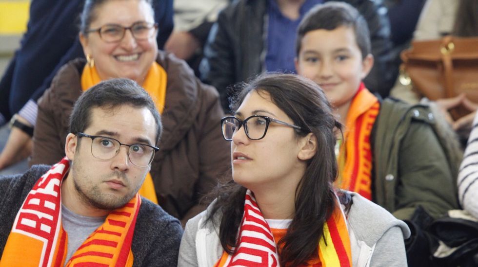 Afición del Basquet Coruña-Melilla, segundo partido de los play off por el ascenso a la Liga ACB
