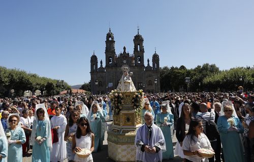 Romeria de Os Milagros, en Baños de Molgas