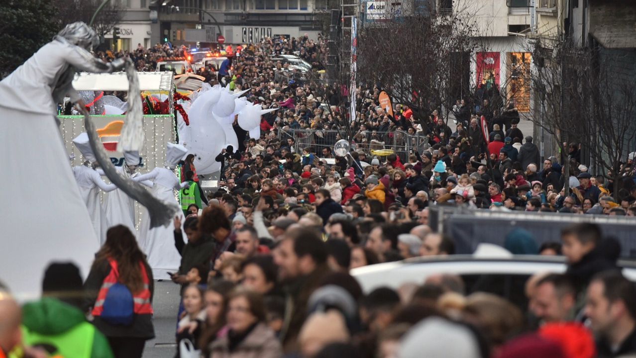 Desfile en A Coruña