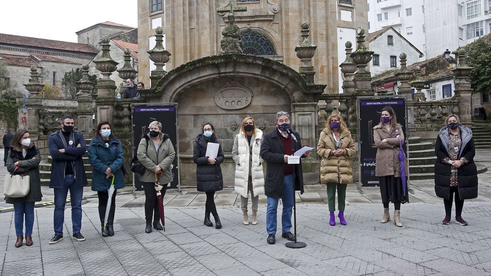 Actos del 25N en Pontevedra