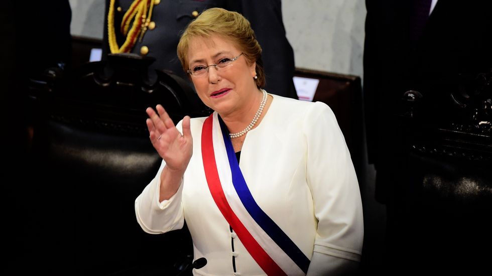 20. Michelle Bachelet
