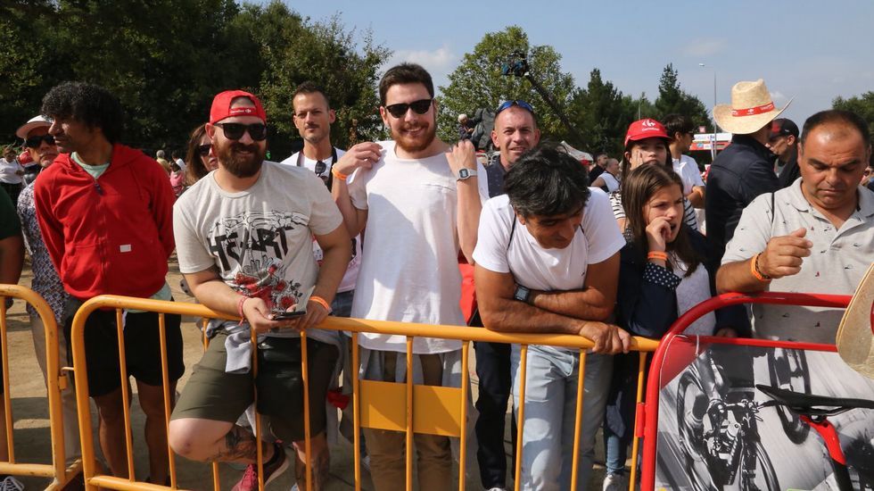 La llegada de la etapa de La Vuelta a Luíntra