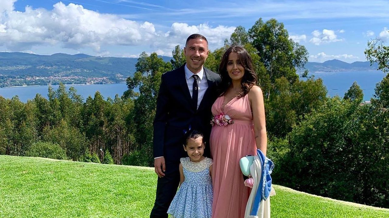 Vicente Iborra, con su pareja