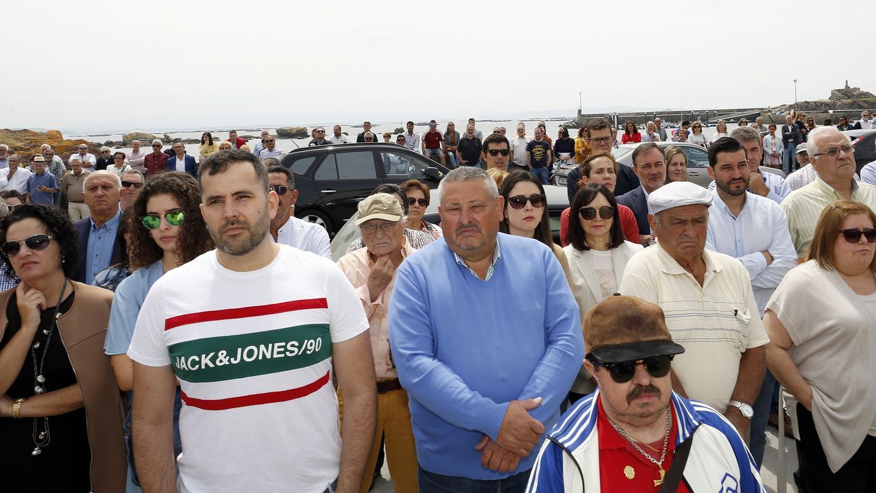 ACTO DEL HOMENAJE A PLACIDO BETANZOS EN EL QUE BAUTIZO´CON SU NOMBRE EL PASEO MARITIMO DE PALMEIRA