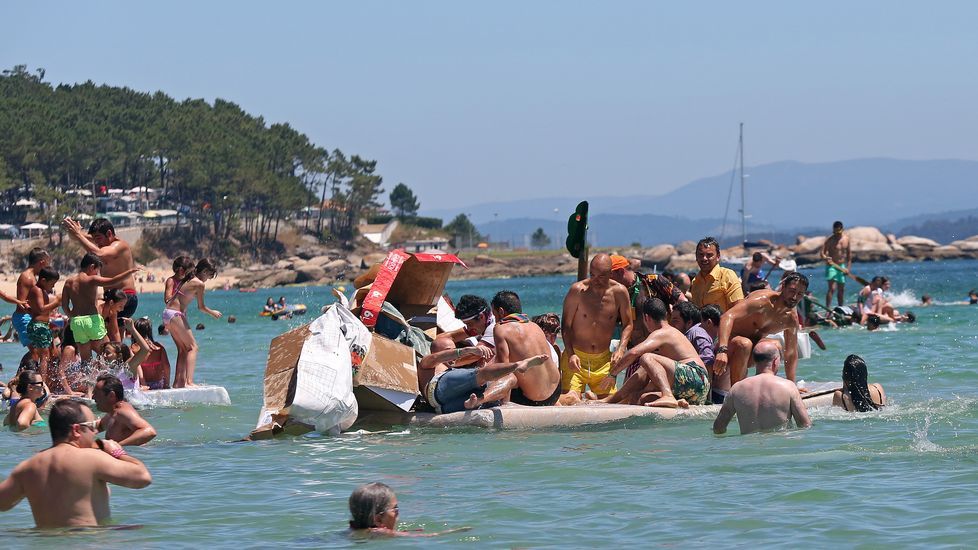 Festa da Dorna, Rejata en Coroso
