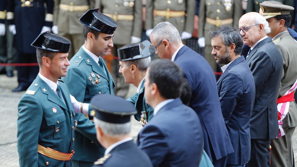 Acuartelamiento de la Guardia Civil en Lonzas - La Guardia Civil honra a su Patrona la Virgen del Pilar.