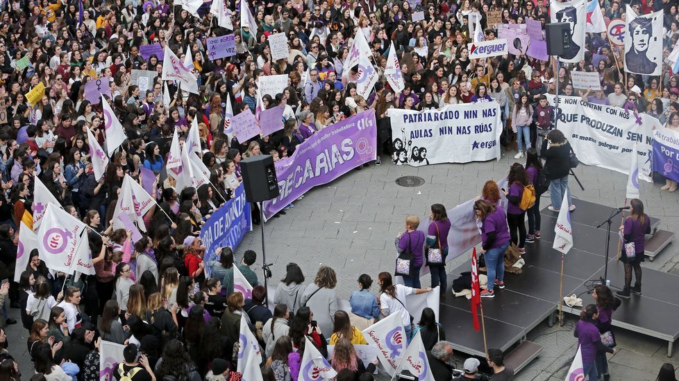 Concentración del 8M. Día de la Mujer