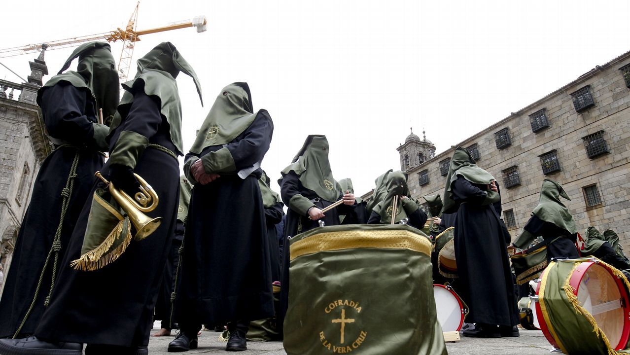 Procesión del Santo Encuentro en Santiago