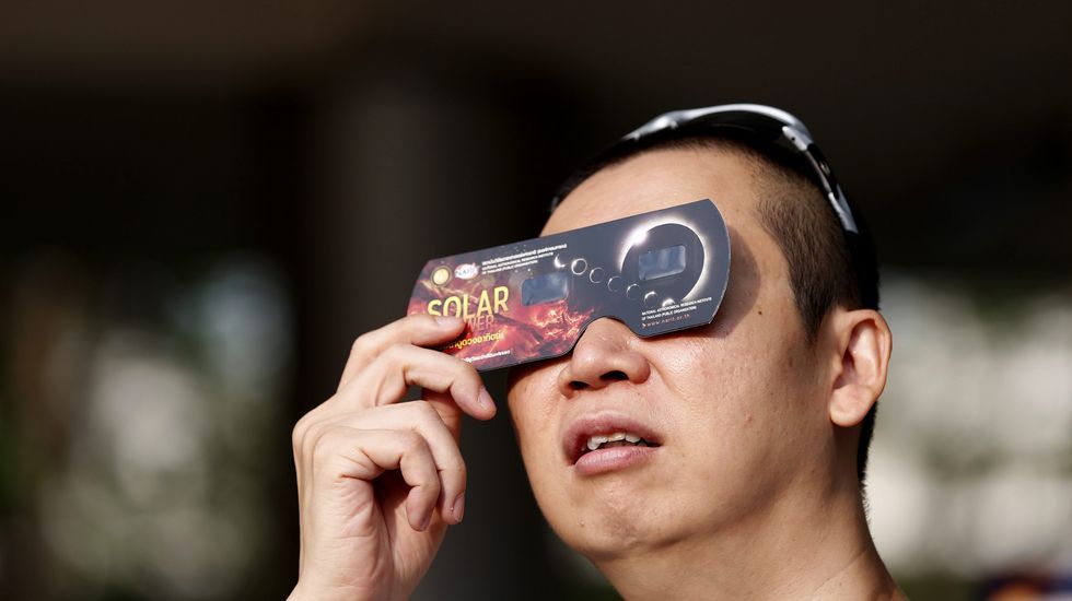 El eclipse total de sol, visto desde Tailandia