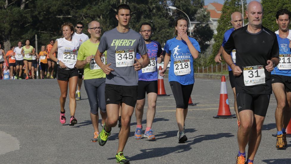 III Carrera pedestre popular Ruta dos en parque de Acea da Ama en Culleredo