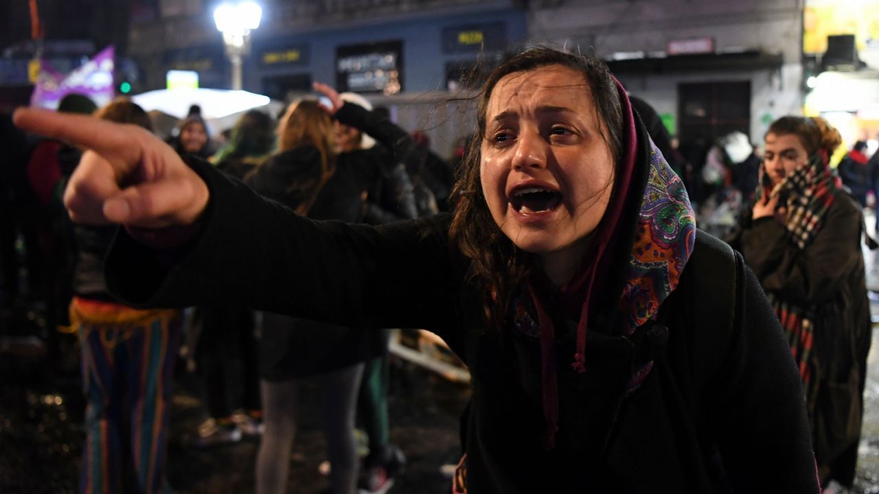 .Activista a favor de la legalización del aborto