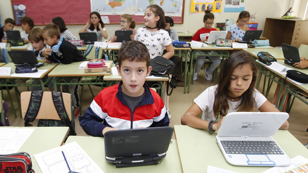 .Colegio López Ferreiro, en Santiago