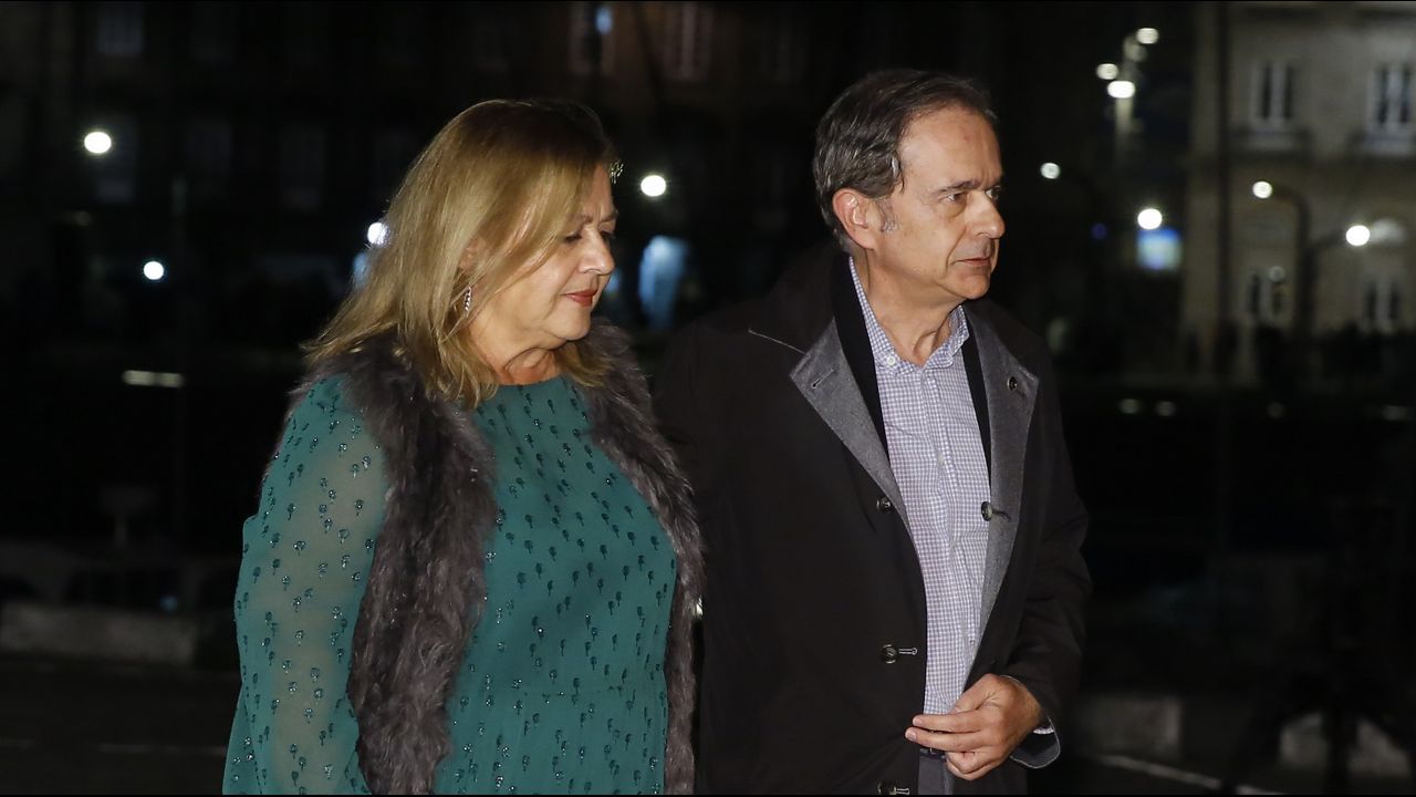 Eva Cárdenas y Alberto Núñez Feijoo