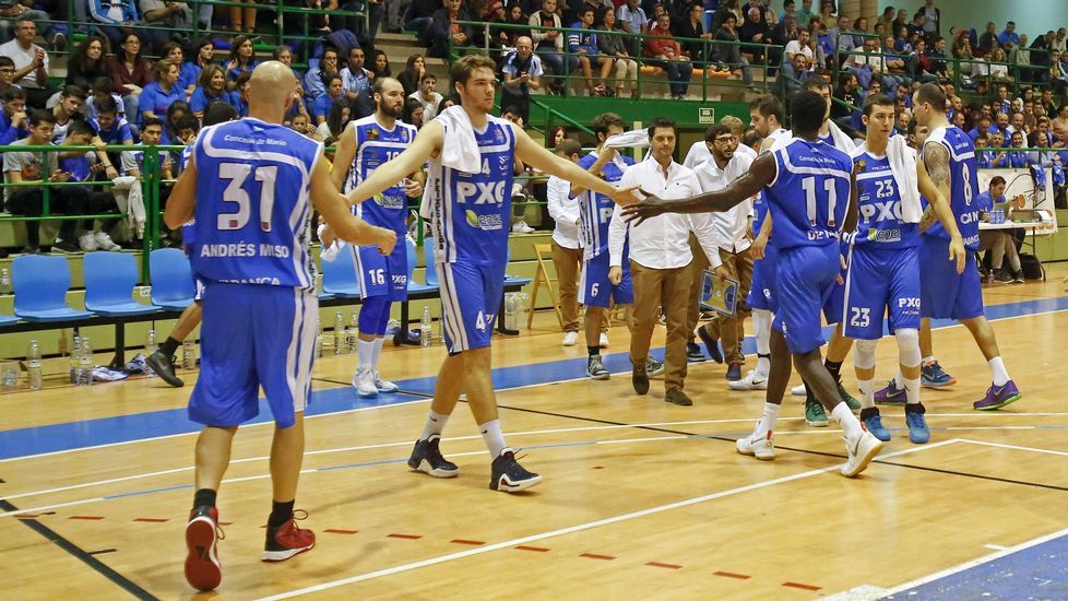 BALONCESTO MARÍN PEIXE GALEGO CONTRA PALMA AIR EUROPA