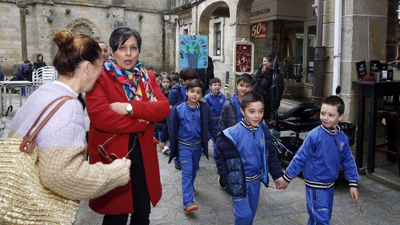 Voz Natura final del colegio Jaime Balmes, entrega de brotes de hortalizas de su huerto escolar 2020